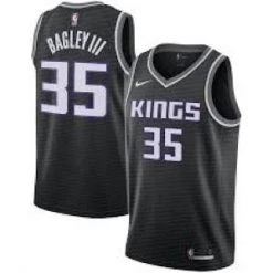 Fan Gear Nation Mens Sacramento Kings Marvin Bagley Statement Jersey Black
