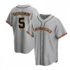 Fan Gear Nation Mens San Francisco Giants Mike Yastrzemski Cool Base Replica Jersey Grey