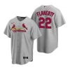 Fan Gear Nation Mens St. Louis Cardinals Jack Flaherty Cool Base Replica Jersey Grey