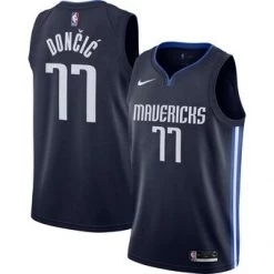 Fan Gear Nation Men's Dallas Mavericks Luka Doncic City Edition Jersey Navy