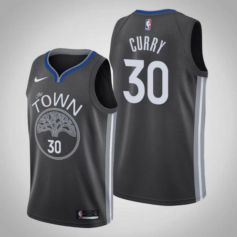 Fan Gear Nation Men's Golden State Warriors Stephen Curry City Edition Black