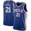 Fan Gear Nation Men's Philadelphia 76ers Joel Embiid City Edition Jersey Blue