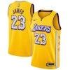 Fan Gear Nation Men's Los Angeles Lakers Lebron James City Edition Jersey Gold