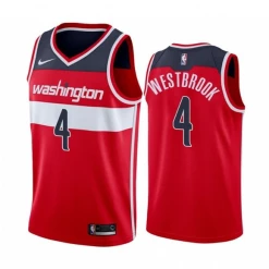 Fan Gear Nation Men's Washington Wizards Russell Westbrook Icon Edition Jersey Red