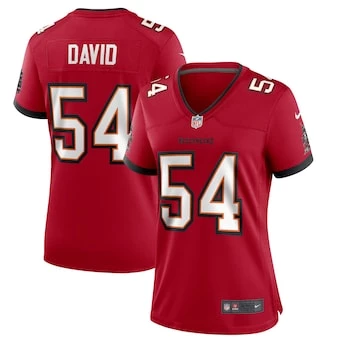 Fan Gear Nation Women's Tampa Bay Buccaneers Lavonte David Game Vapor Jersey Red 3 Fan Gear Nation Women's Tampa Bay Buccaneers Lavonte David Game Vapor Jersey Red