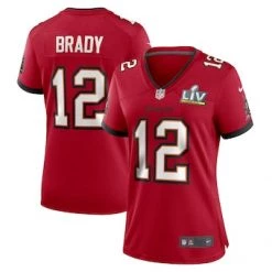 Fan Gear Nation Women's Tampa Bay Buccaneers Tom Brady Super Bowl LV Game Vapor Jersey Red