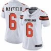 Fan Gear Nation Women's Cleveland Browns Baker Mayfield Limited Player Jersey White