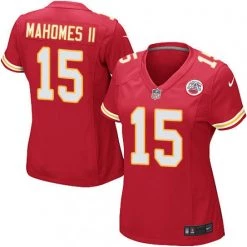 Fan Gear Nation Women's Kansas City Chiefs Patrick Mahomes II Game Jersey Red