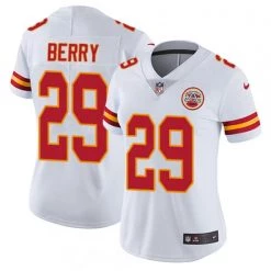 Fan Gear Nation Women's Kansas City Chiefs Eric Berry Limited Player Jersey White