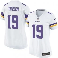 Fan Gear Nation Women's Minnesota Vikings Adam Thielen Game Vapor Jersey White