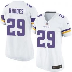 Fan Gear Nation Women's Minnesota Vikings Xavier Rhodes Game Jersey White