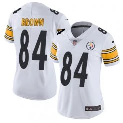 Fan Gear Nation Women's Pittsburgh Steelers Antonio Brown Limited Player Jersey White