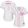 Fan Gear Nation Women's Washington Nationals Trea Turner Fashion Cool Base MLB Jersey White