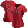 Fan Gear Nation Womens Los Angeles Angels Jo Adell Cool Base Replica Jersey Red 2 Fan Gear Nation Womens Los Angeles Angels Jo Adell Cool Base Replica Jersey Red