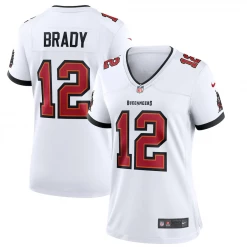 Fan Gear Nation Womens Tampa Bay Buccaneers Tom Brady Game Vapor Jersey White
