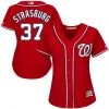 Fan Gear Nation Womens Washington Nationals Stephen Strasburg Cool Base Replica Jersey Red