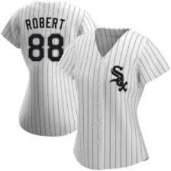 Fan Gear Nation Womens Chicago White Sox Luis Robert Cool Base Replica Jersey White