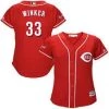 Fan Gear Nation Womens Cincinnati Reds Jesse Winker Cool Base Replica Jersey Red