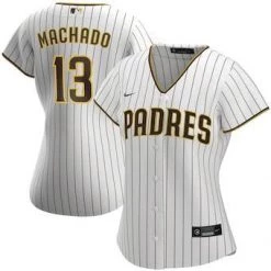 Fan Gear Nation Womens San Diego Padres Manny Machado Cool Base Replica Jersey White