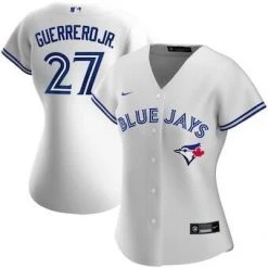 Fan Gear Nation Womens Toronto Blue Jays Vladimir Guerrero Jr. Cool Base Replica Jersey White