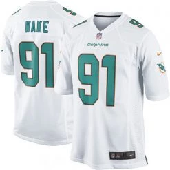 Fan Gear Nation Youth Miami Dolphins Cameron Wake Game Vapor Jersey White