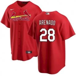 Fan Gear Nation Youth St. Louis Cardinals Nolan Arenado Cool Base Jersey Red