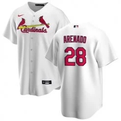 Fan Gear Nation Youth St. Louis Cardinals Nolan Arenado Cool Base Jersey White