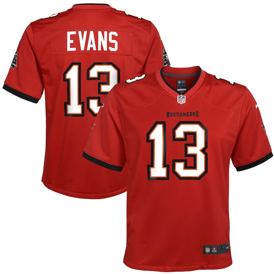 Fan Gear Nation Youth Tampa Bay Buccaneers Mike Evans Game Vapor Jersey Red 3 Fan Gear Nation Youth Tampa Bay Buccaneers Mike Evans Game Vapor Jersey Red