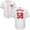 Fan Gear Nation Youth Cincinnati Reds Luis Castillo Cool Base Replica Jersey White