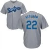 Fan Gear Nation Youth Los Angeles Dodgers Clayton Kershaw Cool Base Replica Jersey Grey