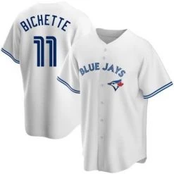 Fan Gear Nation Youth Toronto Blue Jays Bo Bichette Cool Base Replica Jersey White