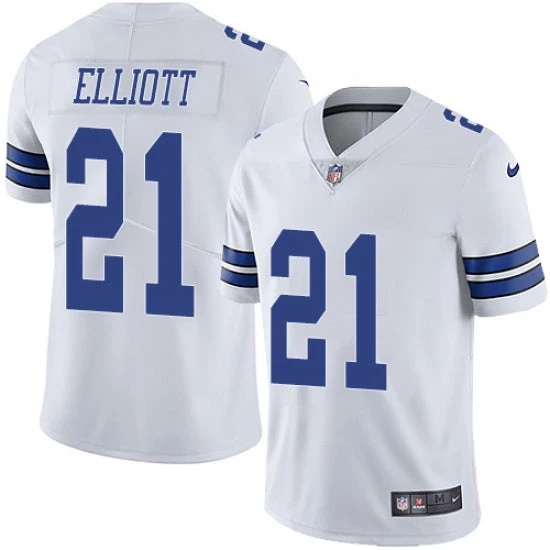Fan Gear Nation Men's Dallas Cowboys Ezekiel Elliott Limited Player Jersey White 3 Fan Gear Nation Men's Dallas Cowboys Ezekiel Elliott Limited Player Jersey White