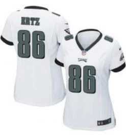 Fan Gear Nation Women's Philadelphia Eagles Zach Ertz Game Jersey White