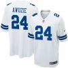 Fan Gear Nation Men's Dallas Cowboys Chidobe Awuzie Game Jersey White
