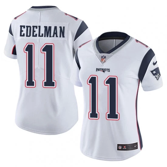 Fan Gear Nation Women's New England Patriots Julian Edelman Limited Player Jersey White 3 Fan Gear Nation Women's New England Patriots Julian Edelman Limited Player Jersey White