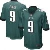 Fan Gear Nation Men's Philadelphia Eagles Nick Foles Game Jersey Midnight Green