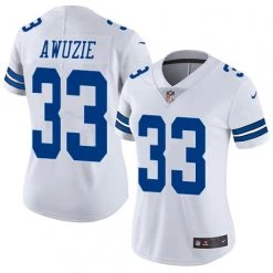 Fan Gear Nation Women's Dallas Cowboys Chidobe Awuzie Limited Player Jersey White