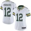 Fan Gear Nation Women's Green Bay Packers Aaron Rodgers Green Limited Player Jersey White