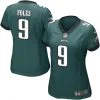 Fan Gear Nation Women's Philadelphia Eagles Nick Foles Game Jersey Midnight Green