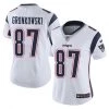 Fan Gear Nation Women's New England Patriots Rob Gronkowski Limited Player Jersey White 1 Fan Gear Nation Women's New England Patriots Rob Gronkowski Limited Player Jersey White