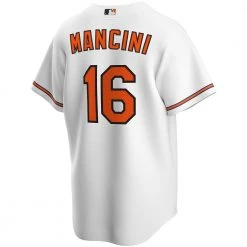 Fan Gear Nation Mens Baltimore Orioles Trey Mancini Cool Base Replica Jersey White