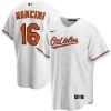 Fan Gear Nation Mens Baltimore Orioles Trey Mancini Cool Base Replica Jersey White