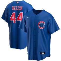 Fan Gear Nation Mens Chicago Cubs Anthony Rizzo Cool Base Replica Jersey Blue