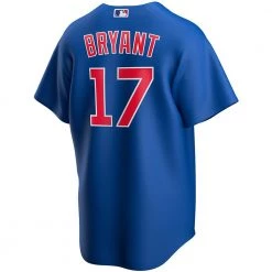Fan Gear Nation Mens Chicago Cubs Kris Bryant Cool Base Replica Jersey Blue