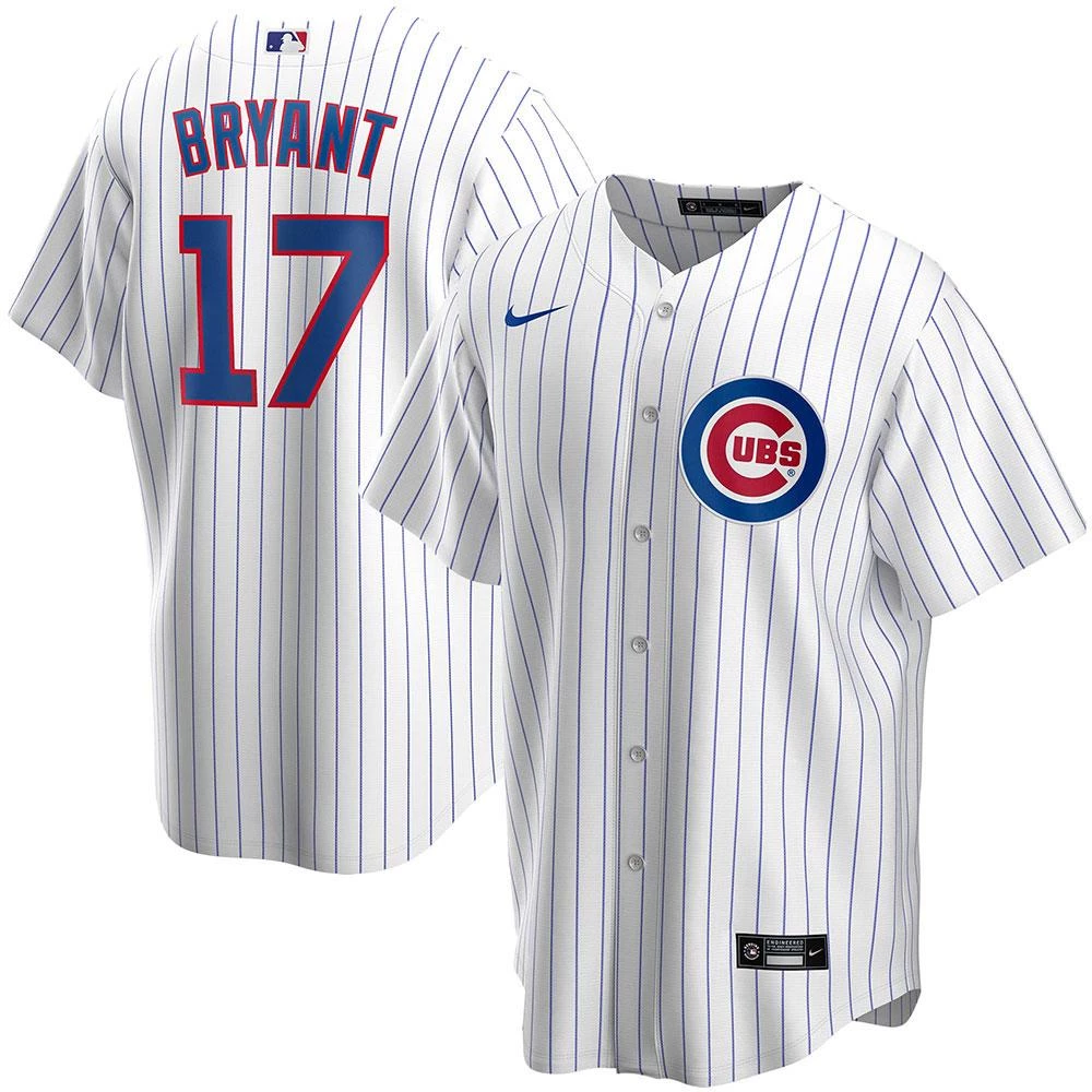 Fan Gear Nation Mens Chicago Cubs Kris Bryant Cool Base Replica Jersey White 3 Fan Gear Nation Mens Chicago Cubs Kris Bryant Cool Base Replica Jersey White