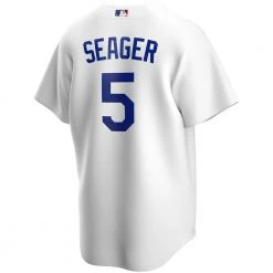 Fan Gear Nation Mens Los Angeles Dodgers Corey Seager Cool Base Replica Jersey White