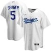 Fan Gear Nation Mens Los Angeles Dodgers Corey Seager Cool Base Replica Jersey White