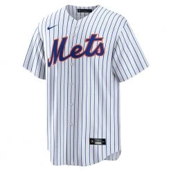 Fan Gear Nation Mens New York Mets Francisco Lindor Cool Base Jersey White