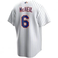 Fan Gear Nation Mens New York Mets Jeff McNeil Cool Base Replica Jersey White