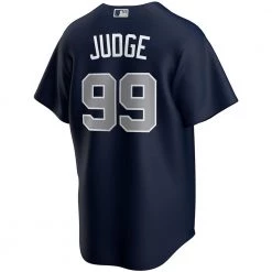 Fan Gear Nation Mens New York Yankees Aaron Judge Cool Base Replica Jersey Navy